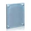 Kingston Plaque - Metallic Silver | https://www.bestnamebadges.com