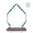 Royal Diamond VividPrint™ Award - Rosewood | https://www.bestnamebadges.com
