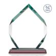 Royal Diamond VividPrint™ Award - Rosewood | https://www.bestnamebadges.com