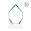 Royal Diamond VividPrint™ Award on Newhaven - White | https://www.bestnamebadges.com