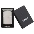 Zippo® USA-Made Windproof Classic Matte Chromes Lighter | https://www.bestnamebadges.com