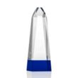 Radiant Obelisk Award - Blue | https://www.bestnamebadges.com