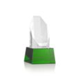 Barrhaven VividPrint™ Award on Base - Green | https://www.bestnamebadges.com