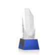 Barrhaven VividPrint™ Award on Base - Blue | https://www.bestnamebadges.com