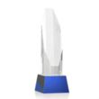Barrhaven VividPrint™ Award on Base - Blue | https://www.bestnamebadges.com
