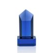 Jolanda Award on Base - Blue/Blue | https://www.bestnamebadges.com