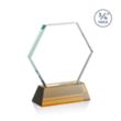Pickering Award on Newhaven - Amber | https://www.bestnamebadges.com