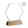 Pickering Award on Newhaven - Amber | https://www.bestnamebadges.com