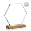 Pickering Award - Amber | https://www.bestnamebadges.com