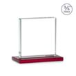 Terra Award - Red | https://www.bestnamebadges.com