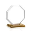 Leyland Award - Amber | https://www.bestnamebadges.com