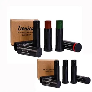 3-Color Camouflage Facial Painting Set