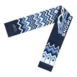 60 Inch Custom Elite Knit Scarf With Fringe | https://www.bestnamebadges.com