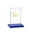 Dallas Star Award - Blue/Gold | https://www.bestnamebadges.com