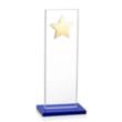 Dallas Star Award - Blue/Gold | https://www.bestnamebadges.com