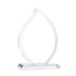 Nestor Flame Award - Clear | https://www.bestnamebadges.com