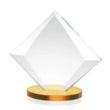 Teston Award - Amber | https://www.bestnamebadges.com