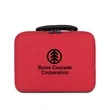 110pc OSHA Compliant First Aid Kit in Easy Carry EVA Zipper | https://www.bestnamebadges.com