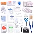 110pc OSHA Compliant First Aid Kit in Easy Carry EVA Zipper | https://www.bestnamebadges.com