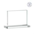 Manhattan Award - Clear | https://www.bestnamebadges.com