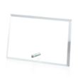 Windsor Rectangle Horizontal Award - Chrome | https://www.bestnamebadges.com