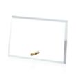 Windsor Rectangle Horizontal Award - Gold | https://www.bestnamebadges.com