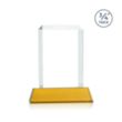 Dalton VividPrint™ Award on Newhaven - Amber | https://www.bestnamebadges.com