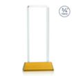 Dalton VividPrint™ Award on Newhaven - Amber | https://www.bestnamebadges.com