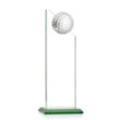 Ashfield Golf Award - Green | https://www.bestnamebadges.com