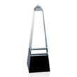 Groove Obelisk Award - Black | https://www.bestnamebadges.com