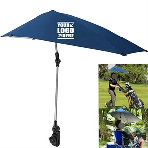 SPF 50+ Adjustable Umbrella with Universal Clamp