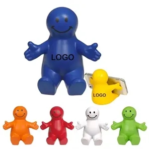 Smiley Face Guy Stress Reliever Phone Holders