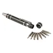 8 Bit Metal Screwdriver Tool Kit with Clip | https://www.bestnamebadges.com