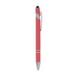 Custom Rubber Coated Stylus Ballpoint Pen | https://www.bestnamebadges.com