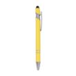 Custom Rubber Coated Stylus Ballpoint Pen | https://www.bestnamebadges.com