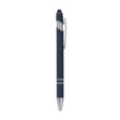 Custom Rubber Coated Stylus Ballpoint Pen | https://www.bestnamebadges.com