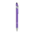 Custom Rubber Coated Stylus Ballpoint Pen | https://www.bestnamebadges.com
