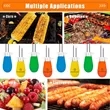 2 Pcs Stainless Steel Corn Cob Holders | https://www.bestnamebadges.com