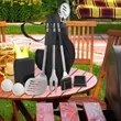 8PCS Golf-Club Style BBQ Tools Set | https://www.bestnamebadges.com