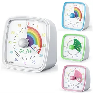 60 Minute Rechargeable Visual Countdown Timer for Kids