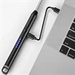 USB Rechargeable Windproof Flameless Long Electric Lighter | https://www.bestnamebadges.com