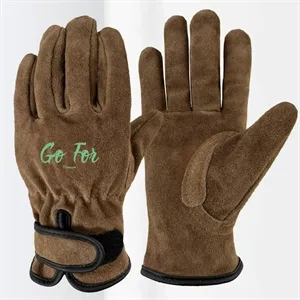 Leather Work Gloves for Men or Women