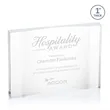 Langworth Award - Clear | https://www.bestnamebadges.com
