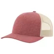 Richardson 115 Low Pro Heather Trucker | https://www.bestnamebadges.com