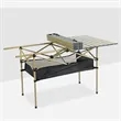 Folding Camping Table with Large Storage and Carry Bag | https://www.bestnamebadges.com