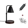 Dimmable Candle Lamp Warmer with Timer | https://www.bestnamebadges.com