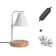 Dimmable Candle Lamp Warmer with Timer | https://www.bestnamebadges.com