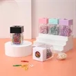 Paperclip Storage Bucket with Magnetic Top | https://www.bestnamebadges.com