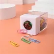 Paperclip Storage Bucket with Magnetic Top | https://www.bestnamebadges.com