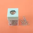 Paperclip Storage Bucket with Magnetic Top | https://www.bestnamebadges.com